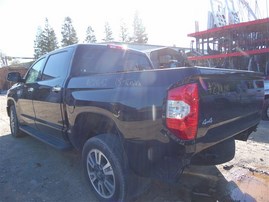 2018 Toyota Tundra Platinum Black Crew Cab 5.7L AT 4WD #Z24642